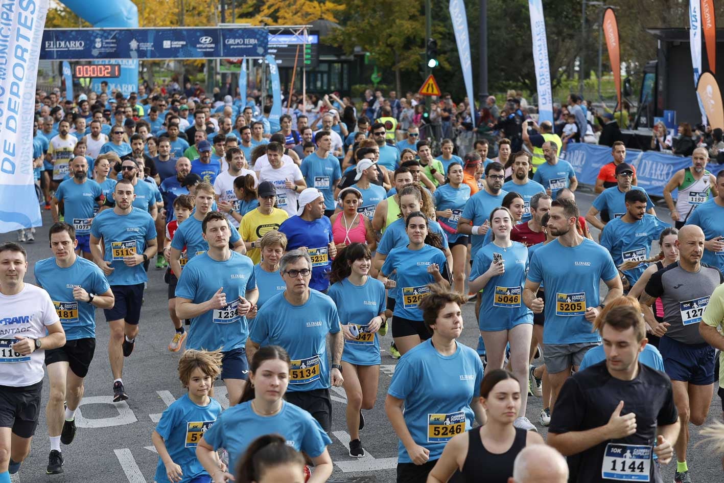 Búscate en la Carrera Popular de El Diario Montañés