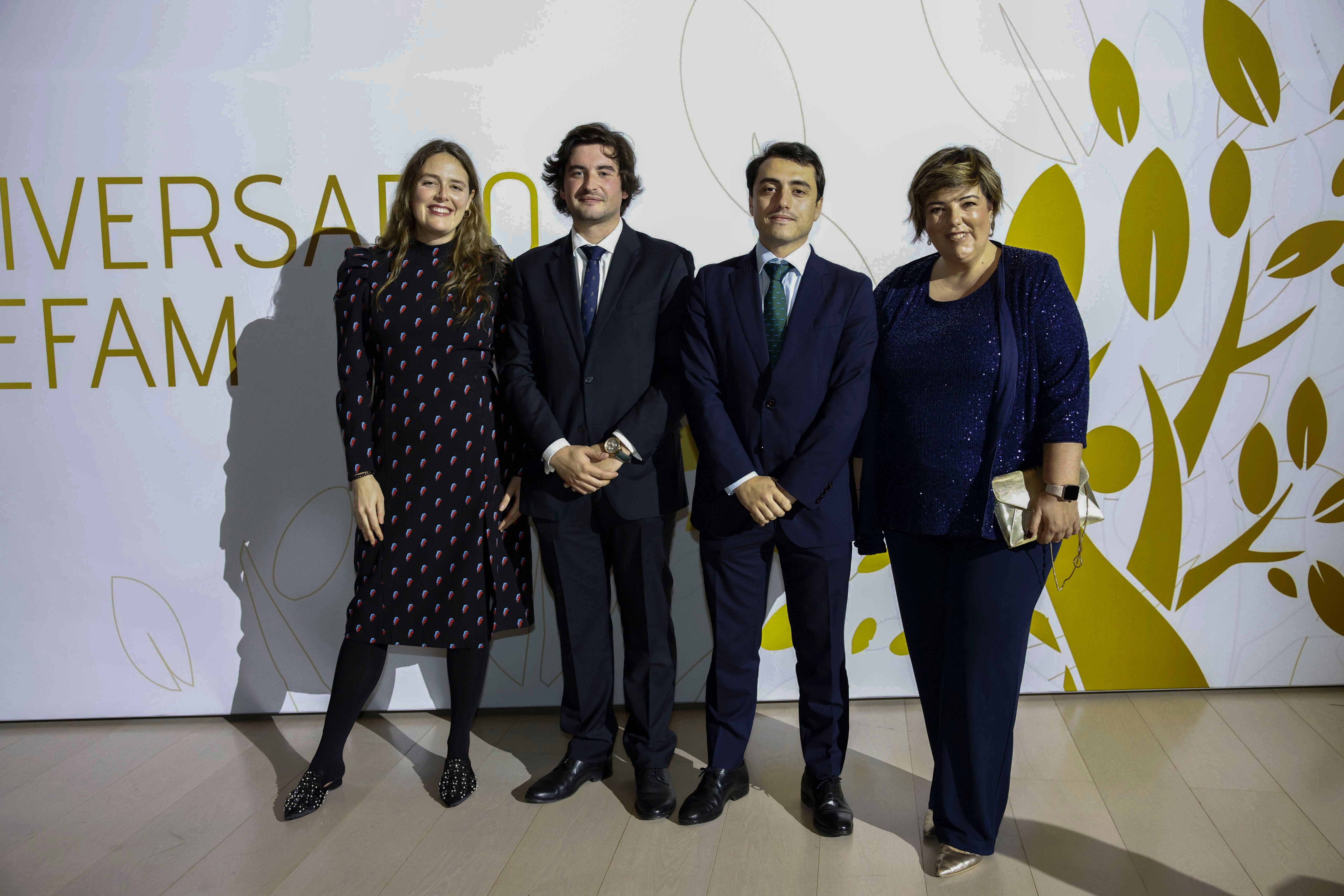 Belén Higuera, Guillermo Cabrero, Pablo Fernández y Silvia de Miguel.