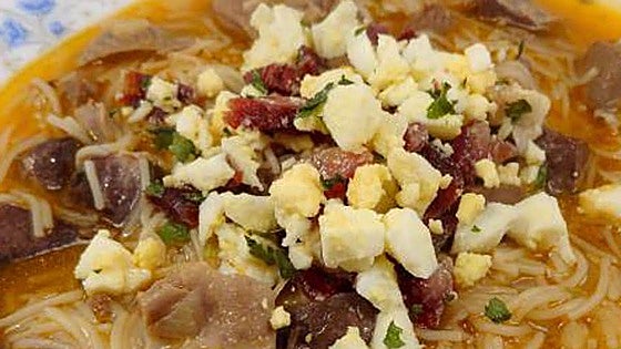 Sopa de menudillos
