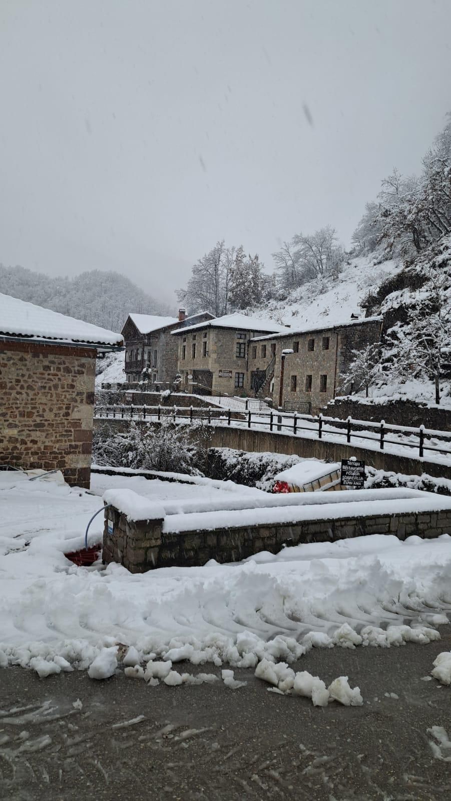 Paisaje en Espinama, en el municipio de Camaleño, a los pies de los Picos de Europa