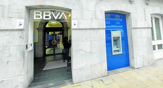 Oficina del BBVA.