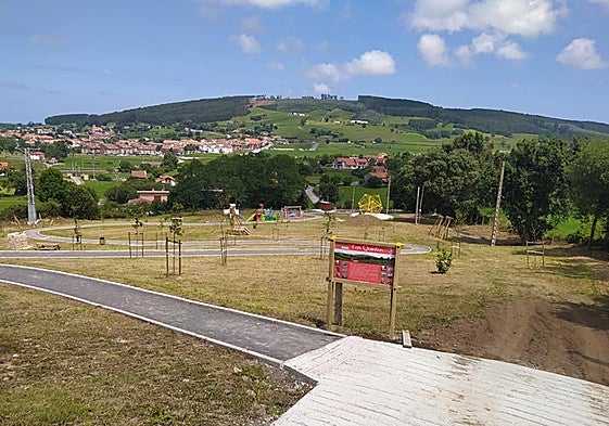 Parque Rural Las Quintas en San Mamés de Meruelo.