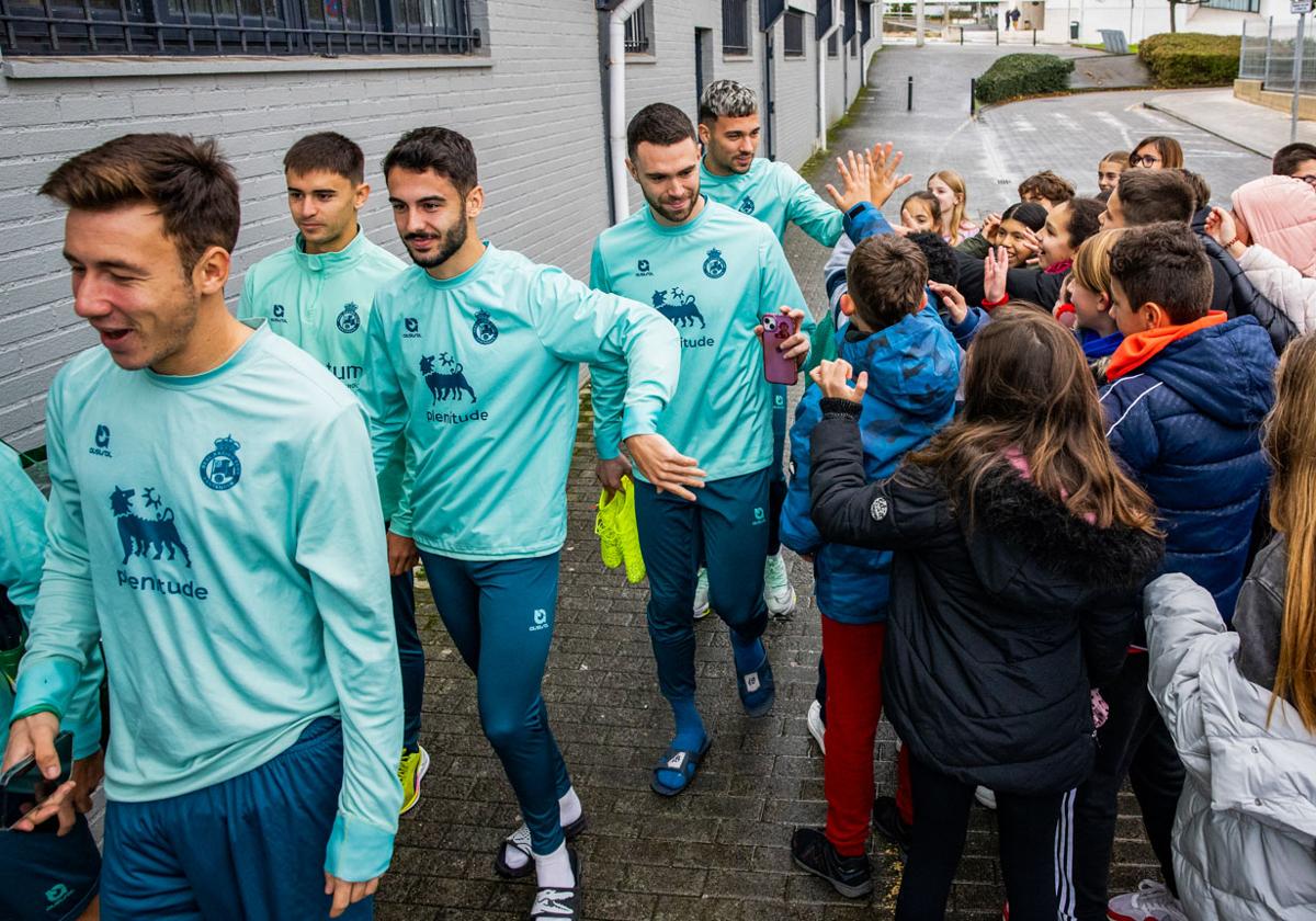 Las mejores imágenes del entrenamiento del Racing en Bezana