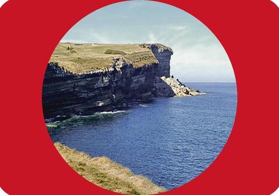 Imagen de la costa de Santillana del Mar.