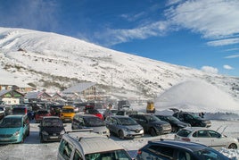 Imágenes del primer día de esquí en Alto Campo