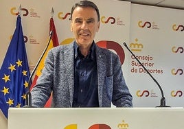 José Luis Orizaola, tras ser elegido presidente.