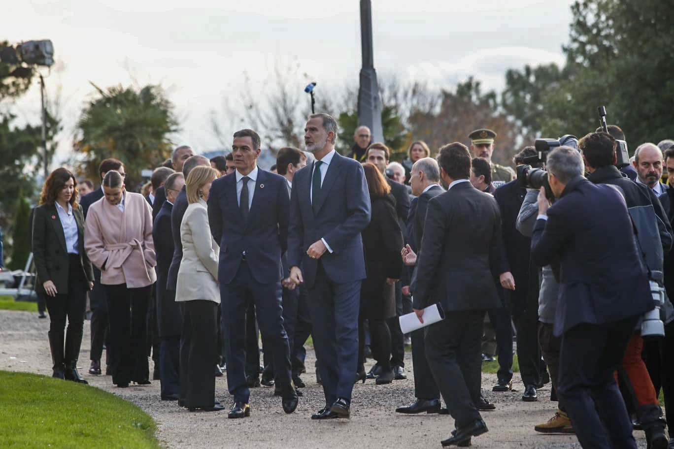 Pedro Sánchez recibe a Felipe VI 