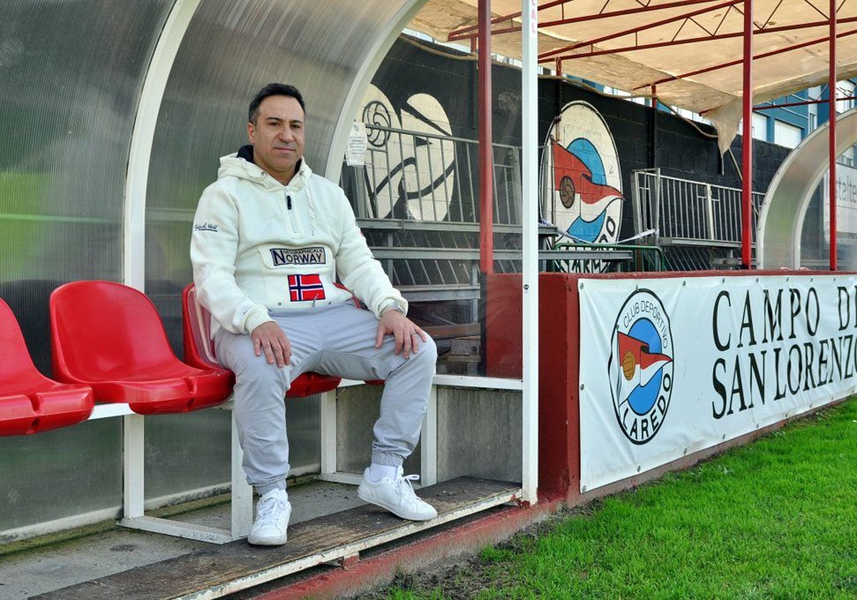 Juanma Fernández Truy dirigió ayer su primer entrenamiento al frente del Charles