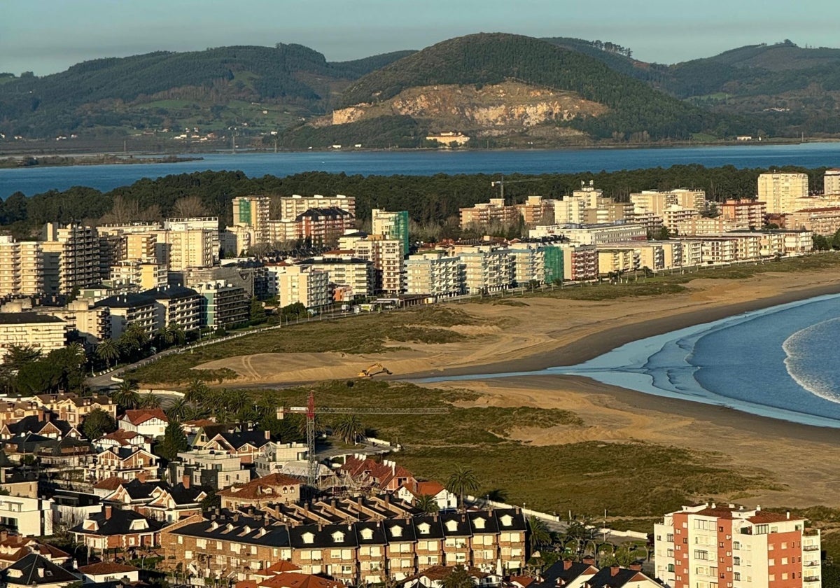 Vista de Laredo.