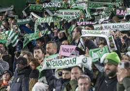 La afición del Racing ya prepara otra gran entrada para el partido del domingo de Copa del Rey ante el Celta.