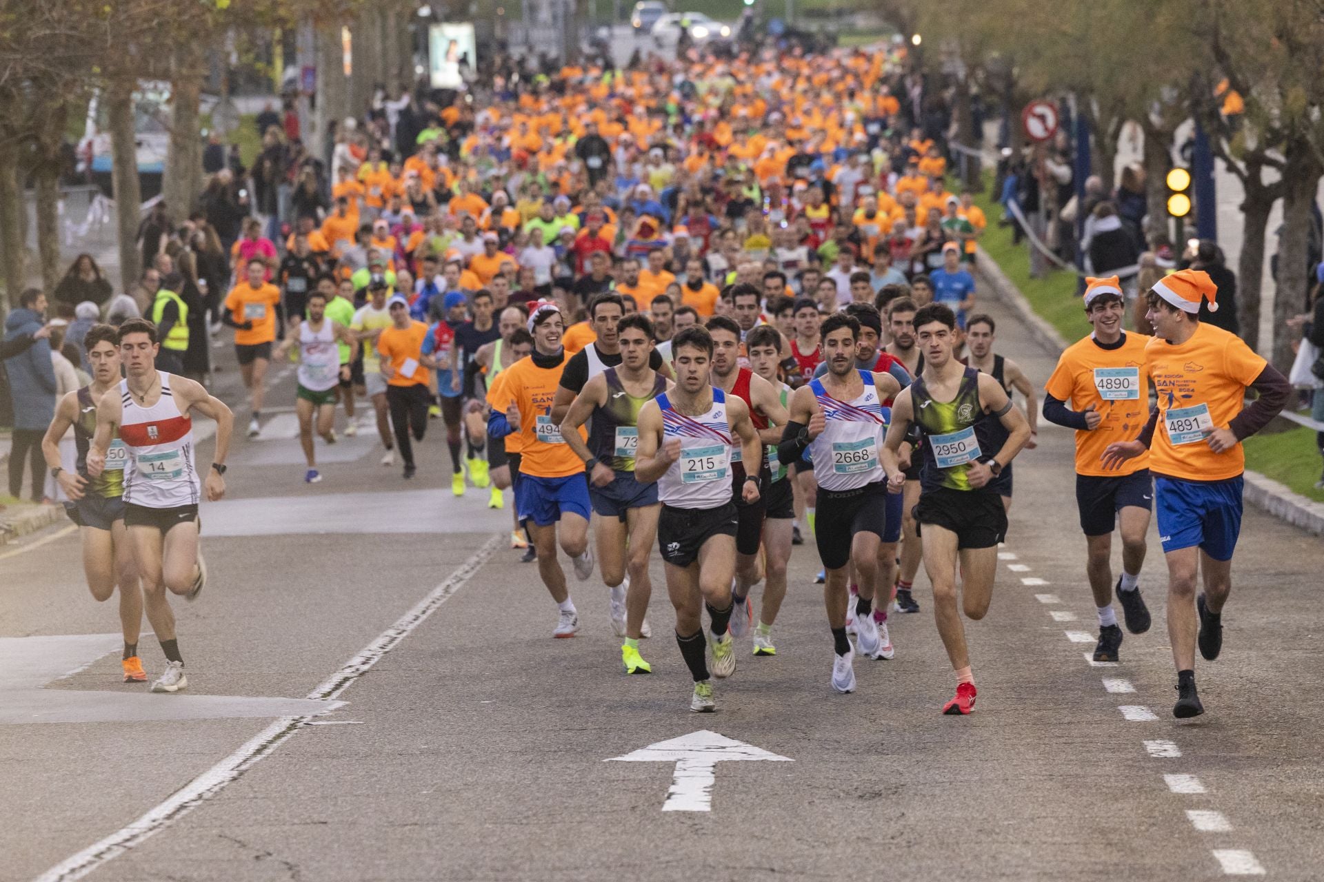 Si participaste en la San Silvestre de Santander, búscate