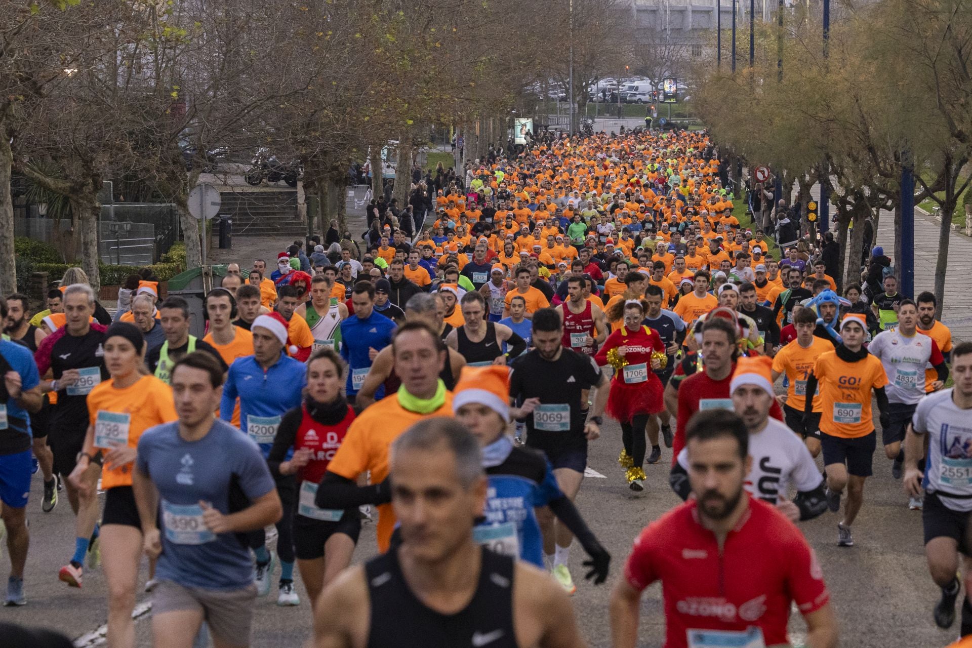 Si participaste en la San Silvestre de Santander, búscate