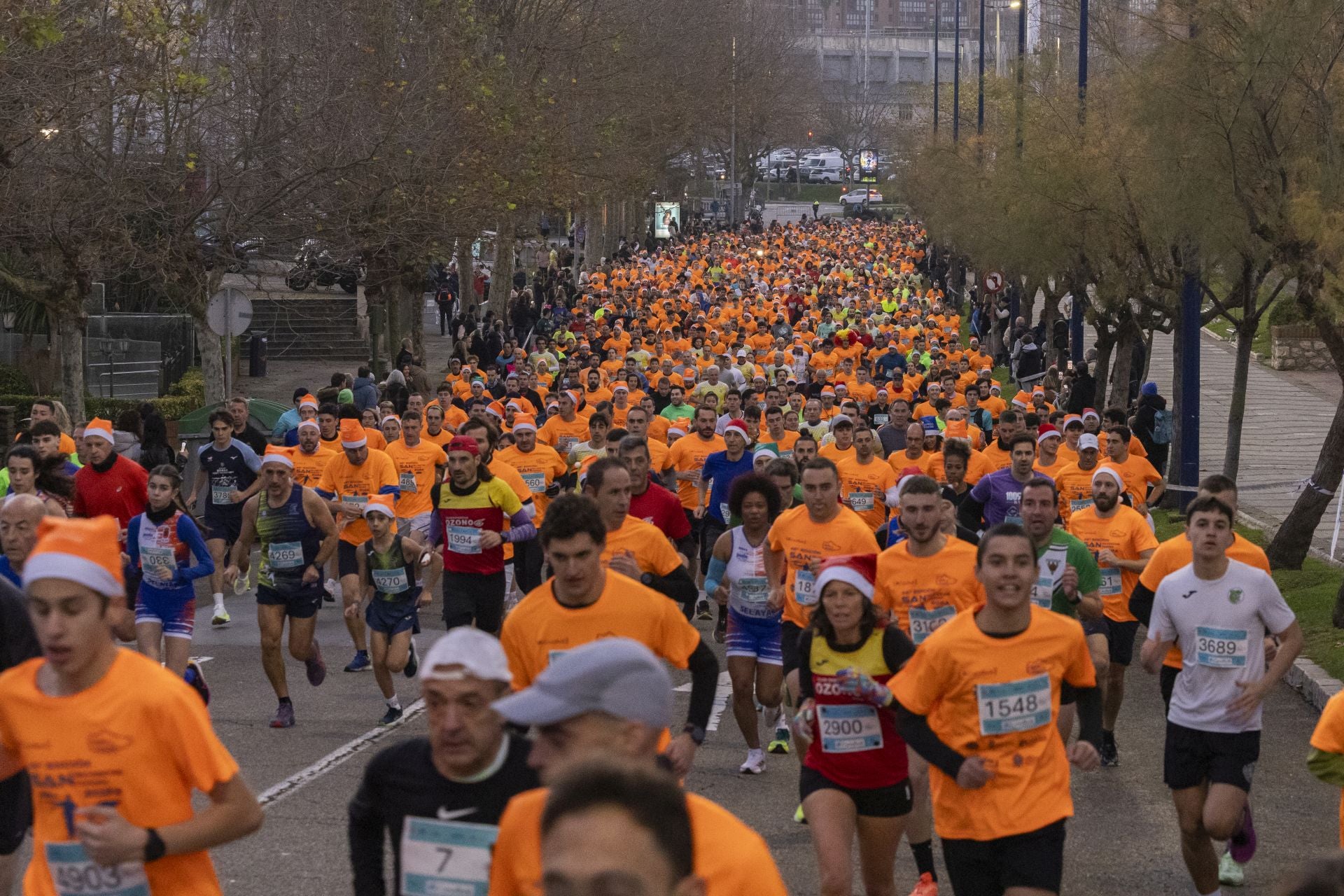 Si participaste en la San Silvestre de Santander, búscate