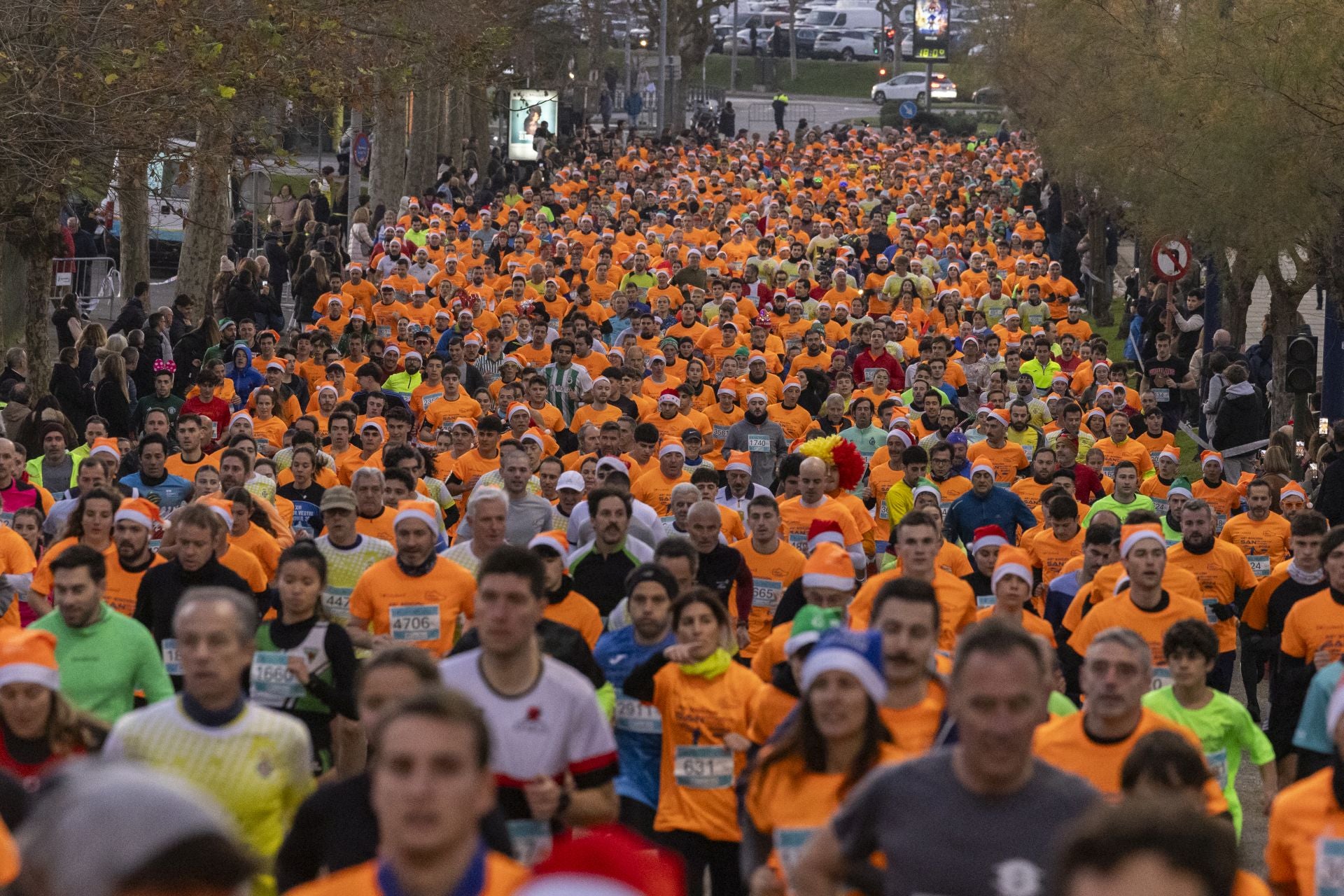 Si participaste en la San Silvestre de Santander, búscate