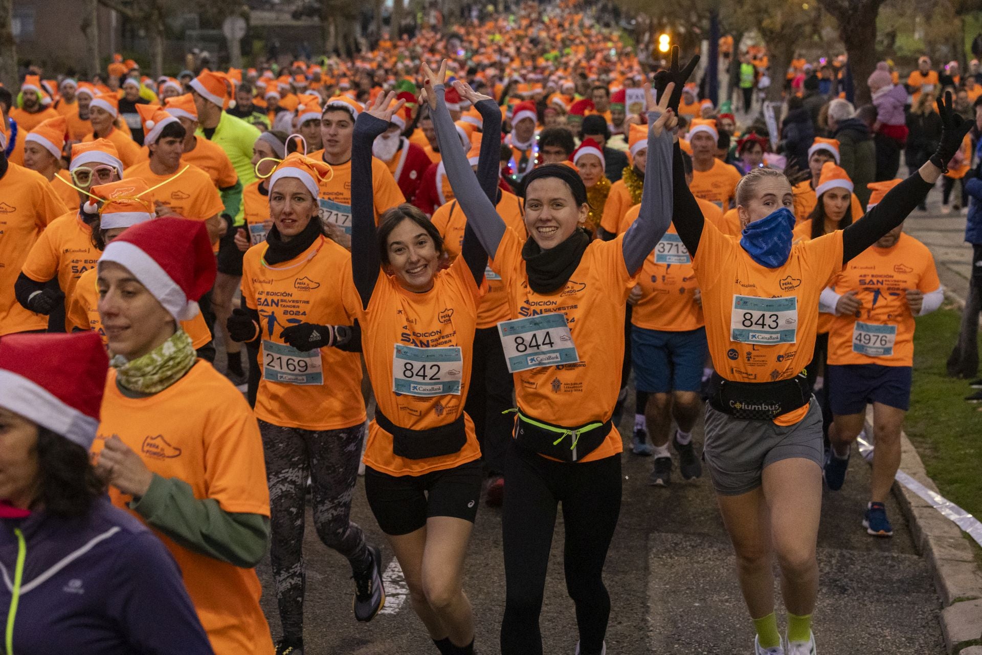 Si participaste en la San Silvestre de Santander, búscate