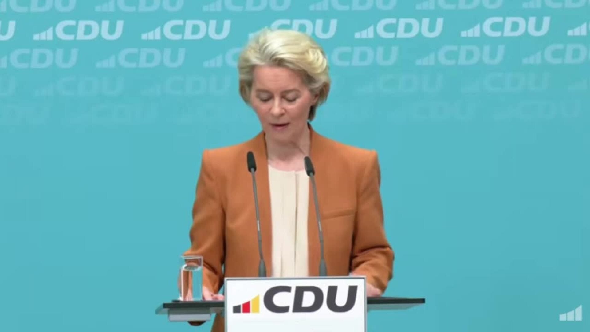 Von der Leyen anuncia su candidatura para presidir de nuevo la Comisión Europea