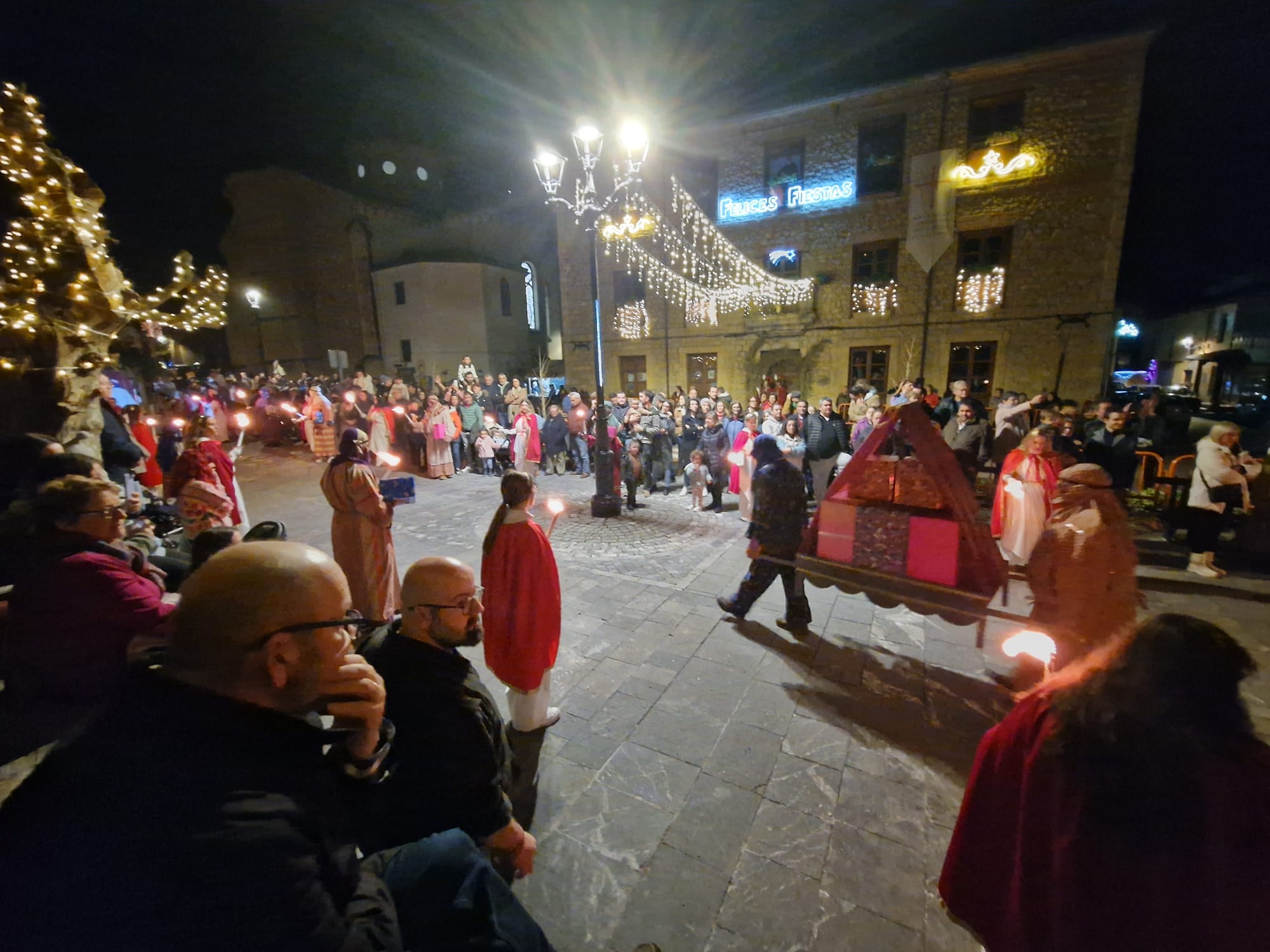 Desfile por el barrio de La Iglesia