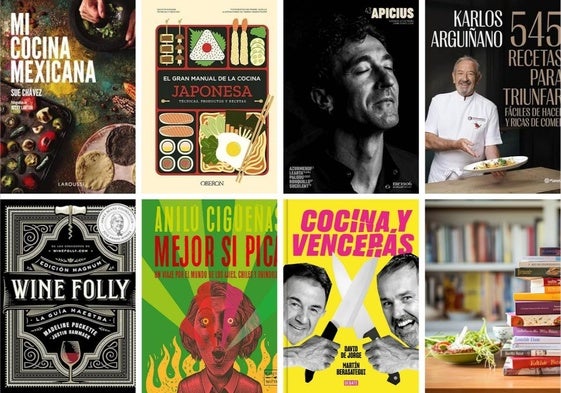 La gastronomía se ha convertido en el fondo de armario perfecto para cualquier biblioteca.