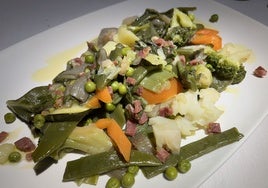 Menestra de verduras.