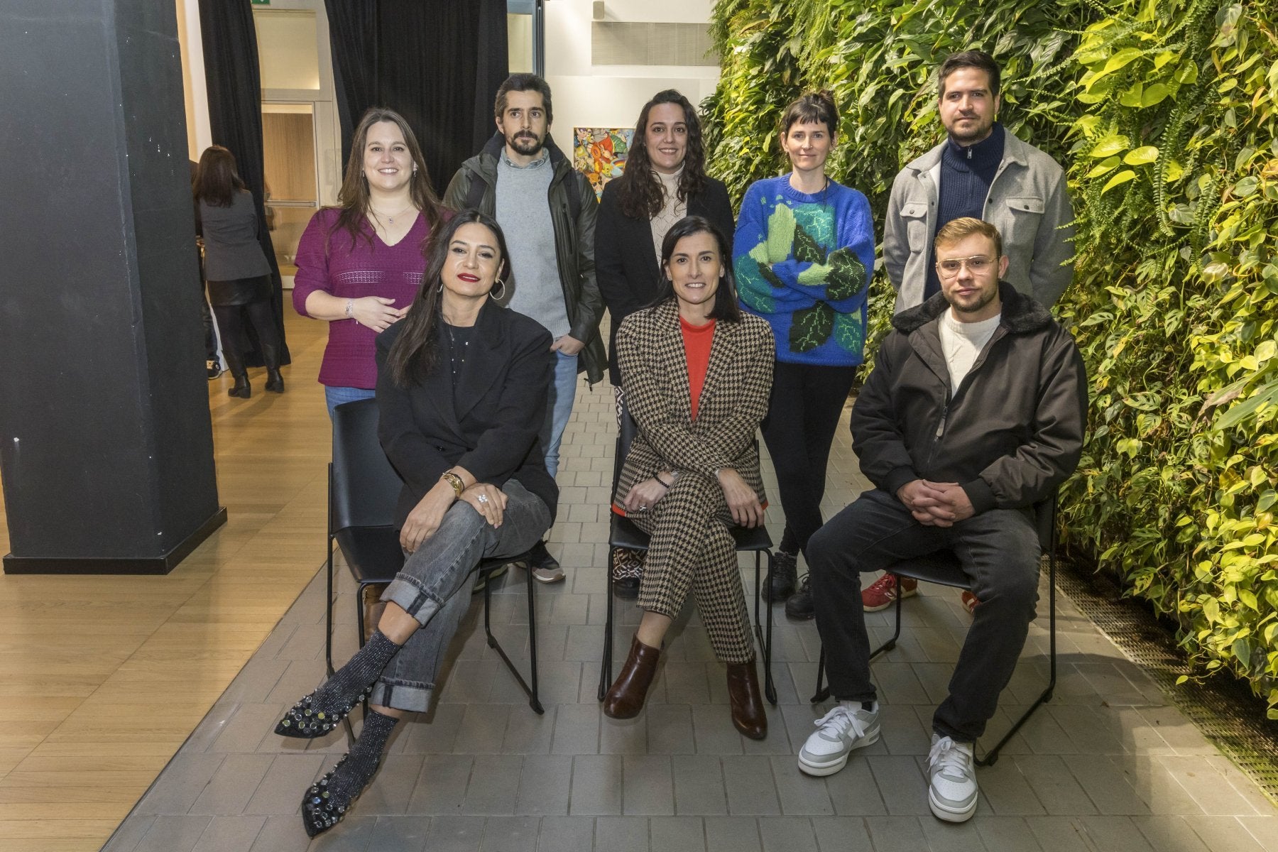 Zara Garsai, Cecilio Espejos, Débora Regalado, Paula Vallar, Ernesto Castañón Núñez, Odette Álvarez, Gema Igual y Pablo Diego.