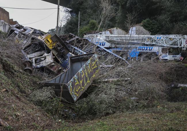 27/01/2025. Imagen de ayer del último accidente, registrado el lunes.