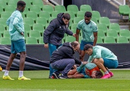 El Racing prepara el partido contra el Málaga