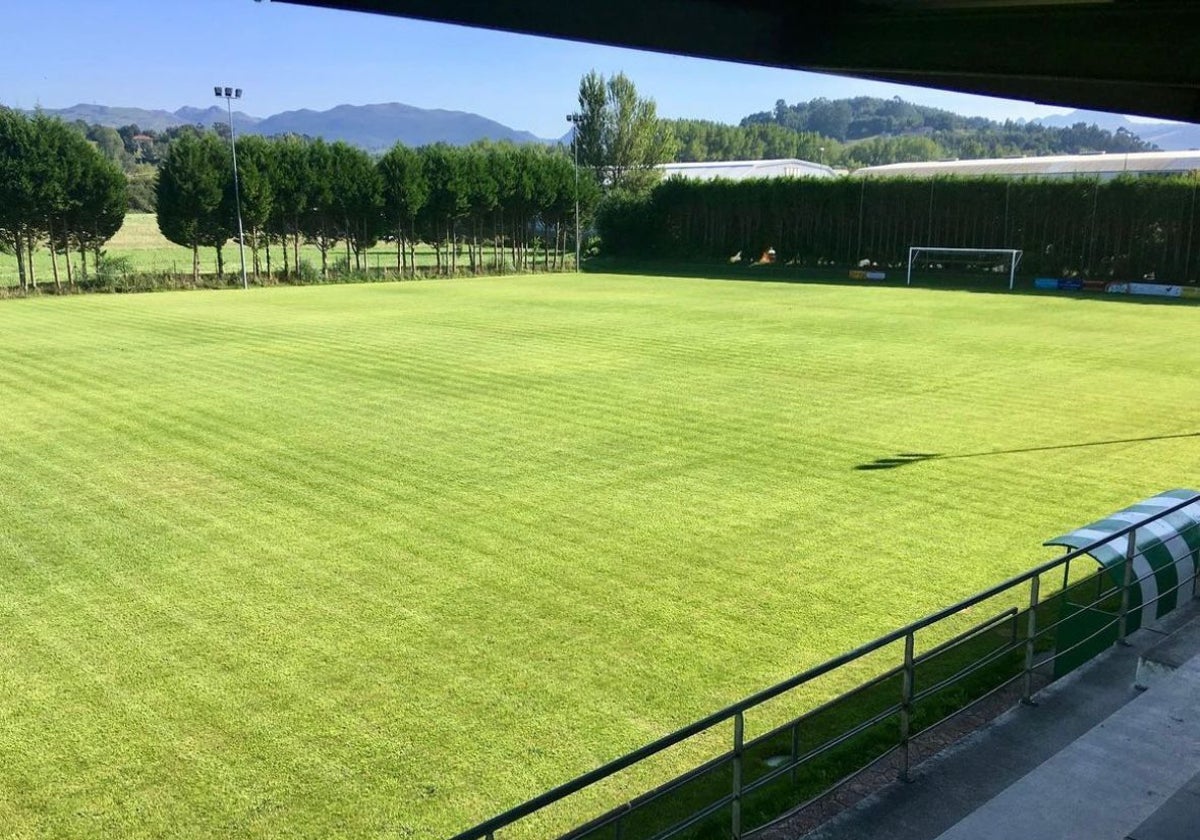 Campo de fútbol de la Glorieta de Marrón.