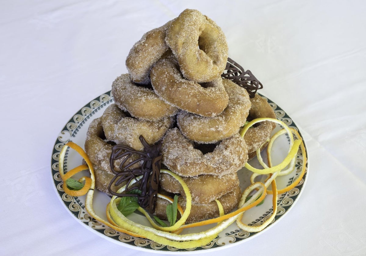 Rosquillas de anís del chef José González.