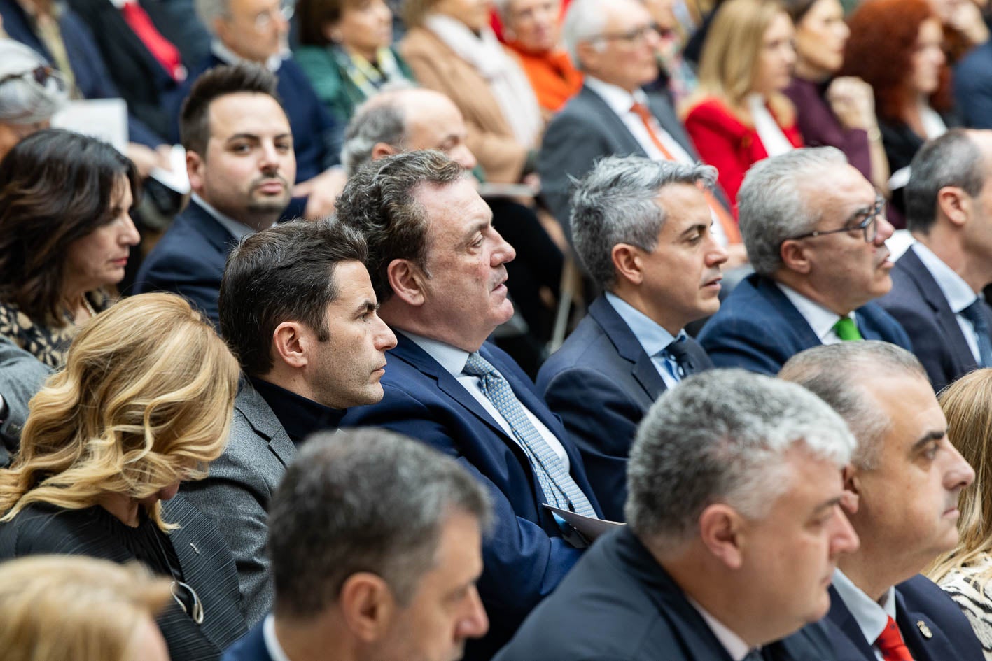 Pedro Casares, Félix de las Cuevas, Pablo Zuloaga y Pedro Hernando.