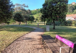 Sendero de Suances dedicado a las mujeres.