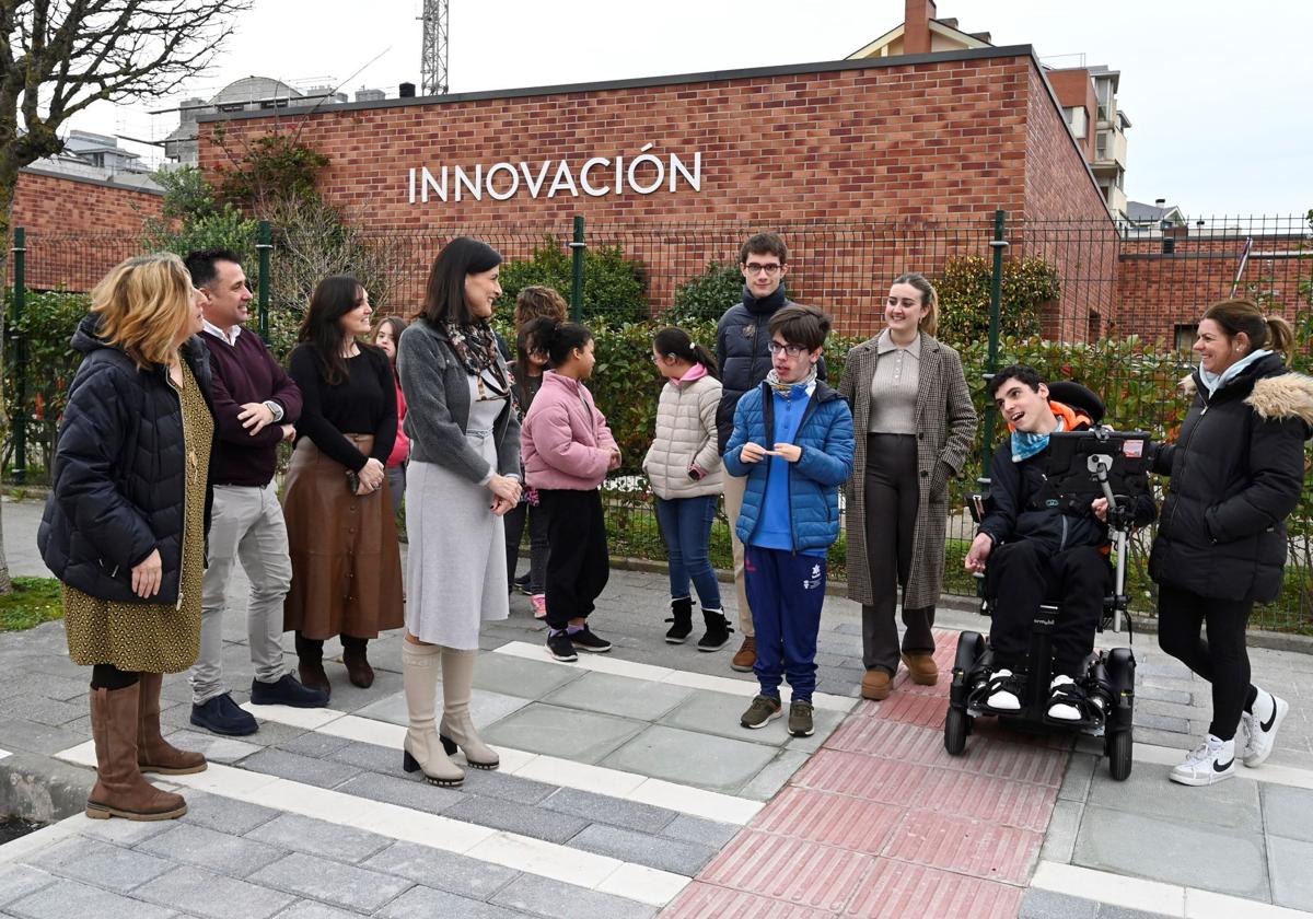 El Ayuntamiento de Santander mejora la accesibilidad en el entorno del colegio Padre Apolinar