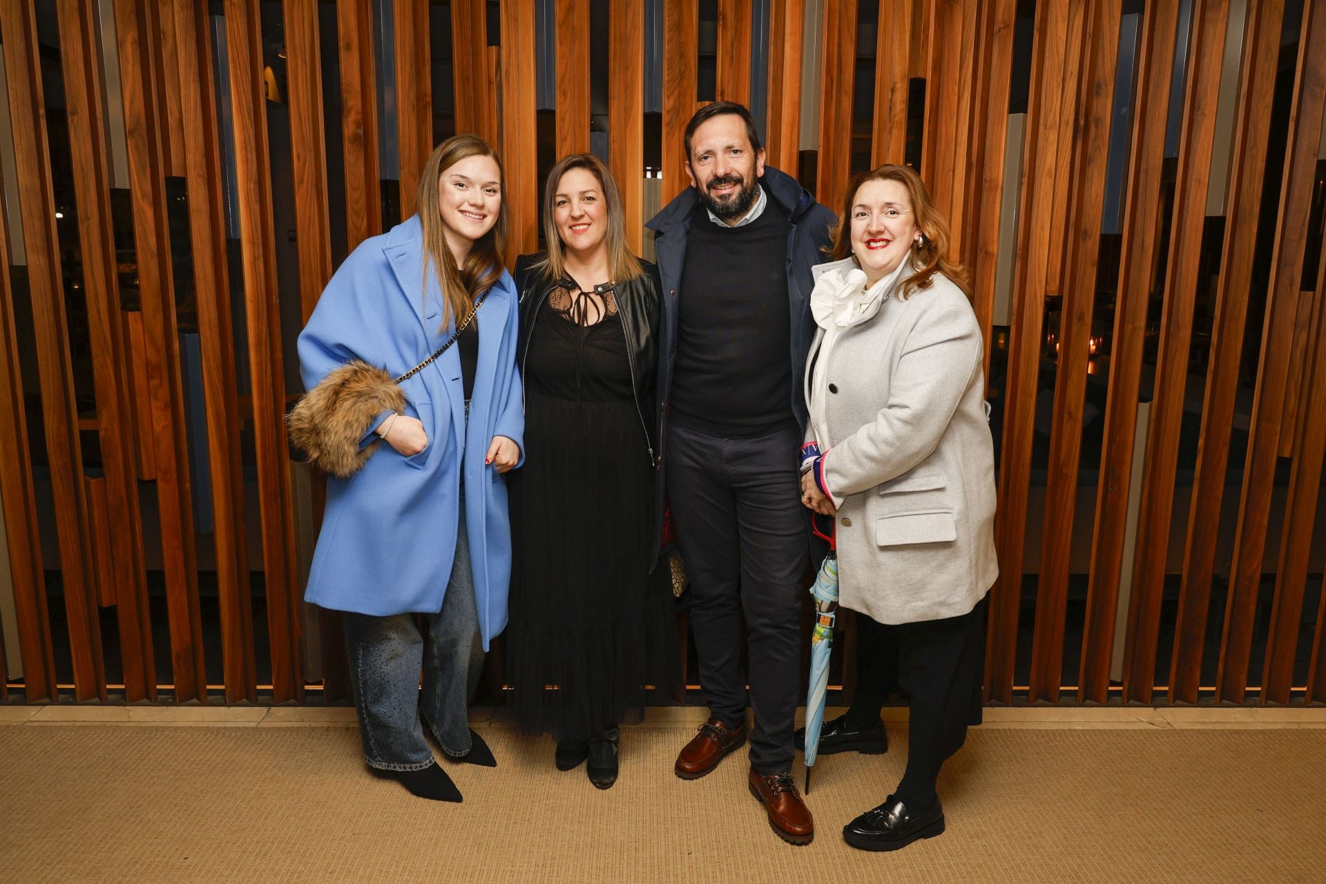 Candela Pérez, Rebeca Peral, Sergio Madrazo y Nieves Pérez.