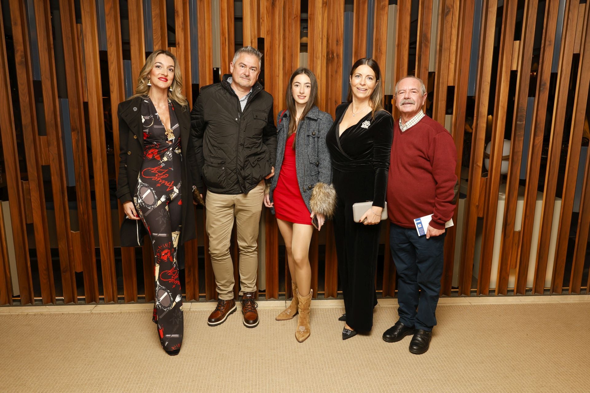 Nieves Abascal, Francisco Haya, Natalia Fernández, Estela Vicente y Paco Vélez.