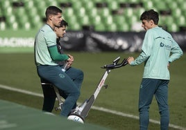 Javi Montero y Marco Sangalli.