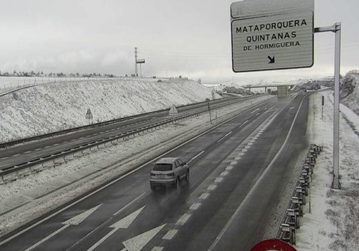 Alerta amarilla por nevadas este viernes en Cantabria