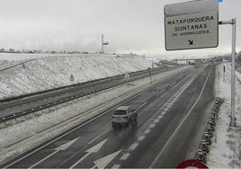 Alerta amarilla por nevadas este viernes en Cantabria