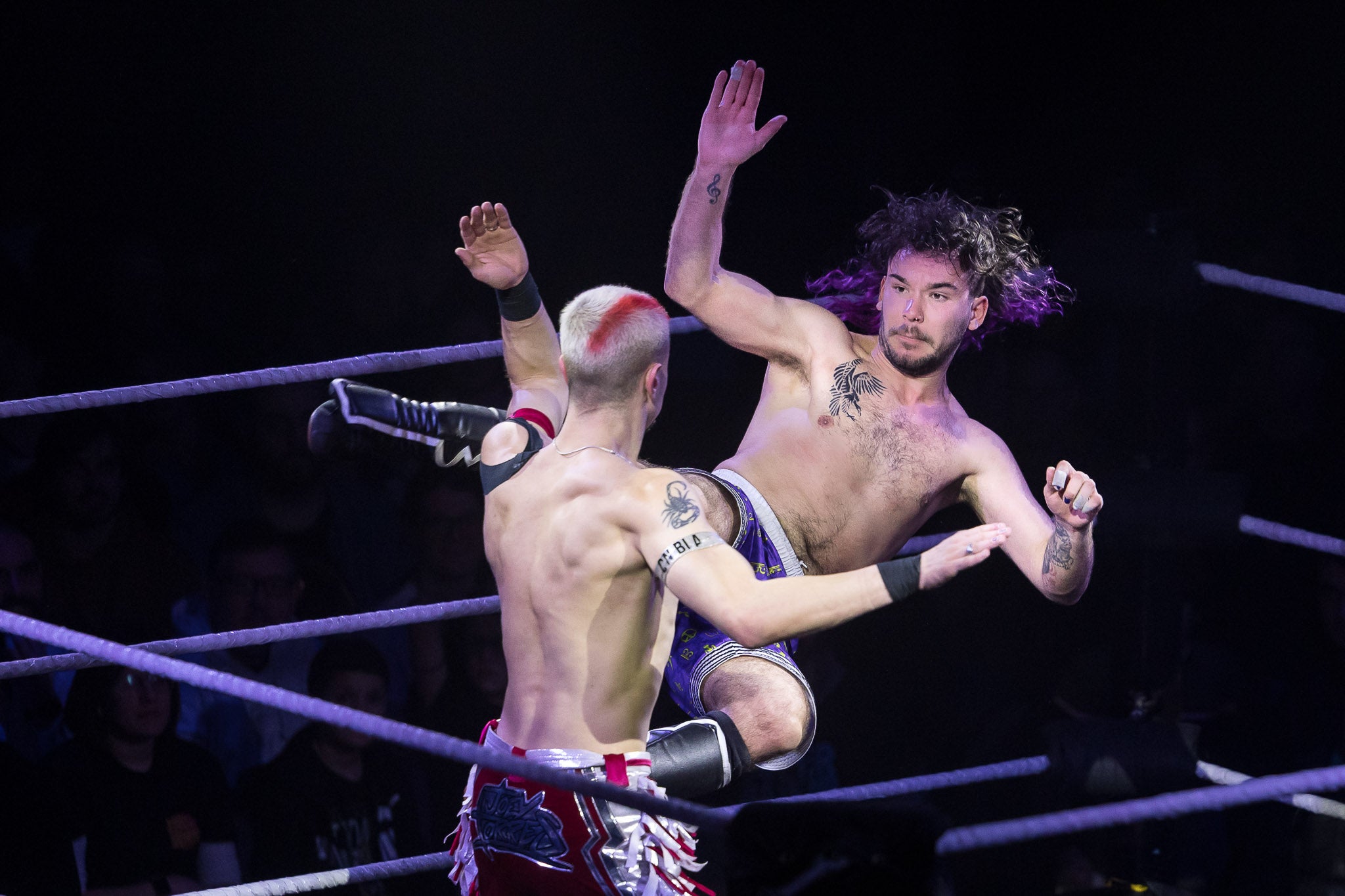 La lucha libre americana, en Santander