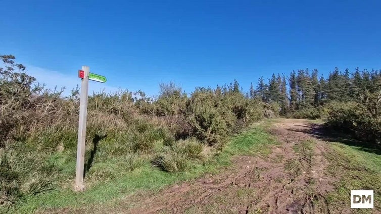 El premio de subir a la cima del monte Dobra