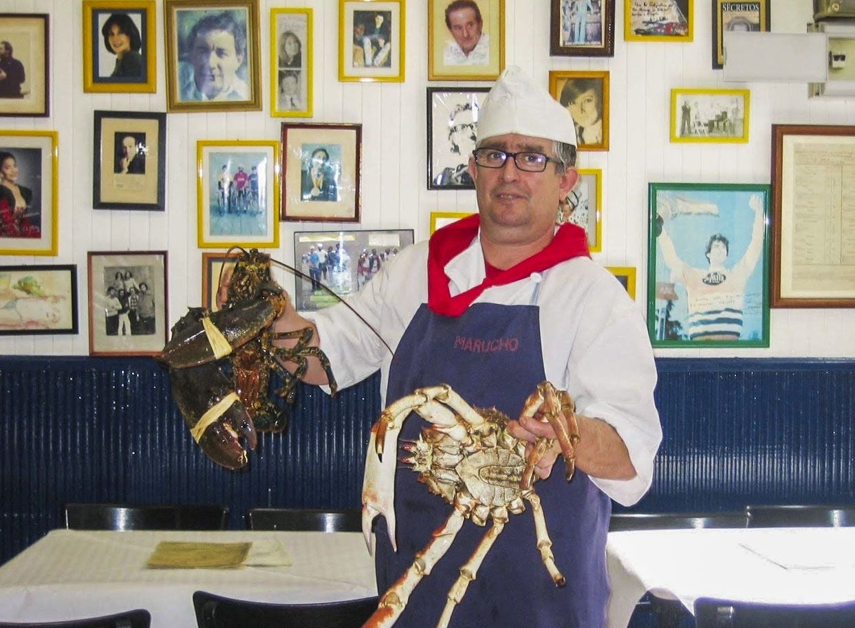 Miguel Ángel Rebollo posa en el Marcuho.