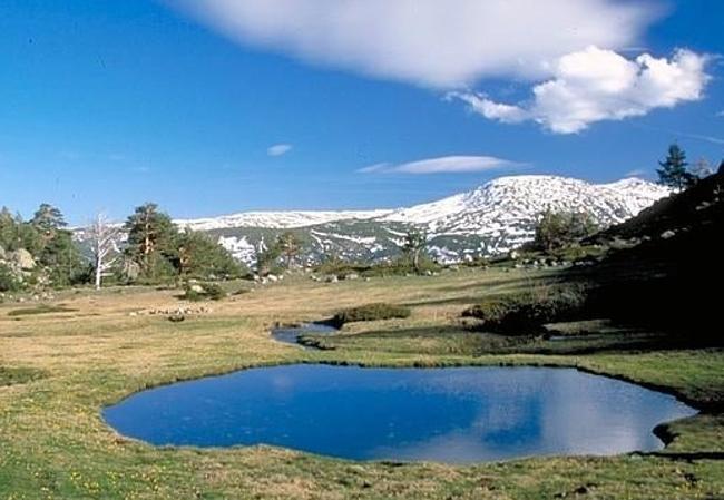 Imagen de la sierra de Guadarrama.