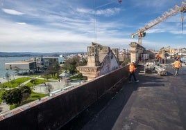 El proyecto de rehabilitación del edificio se corona con una azotea de 400 metros cuadrados