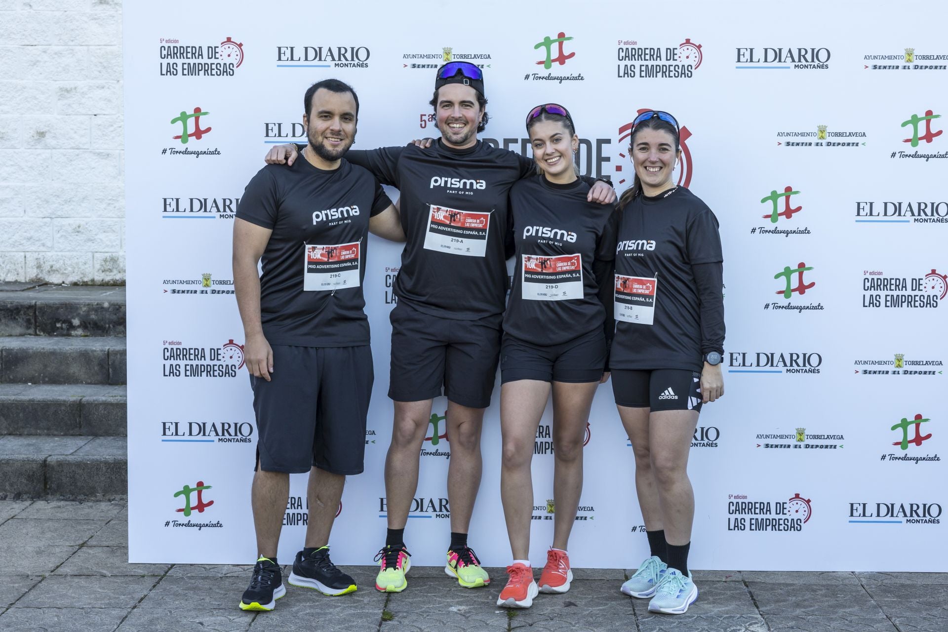 Adrián Aguirre Camus, Cristina Rivas Cuesta, Fernando Ortiz Ricaurte, y Elena Bustamante Gutiérrez, de Mig Advertisibg España.