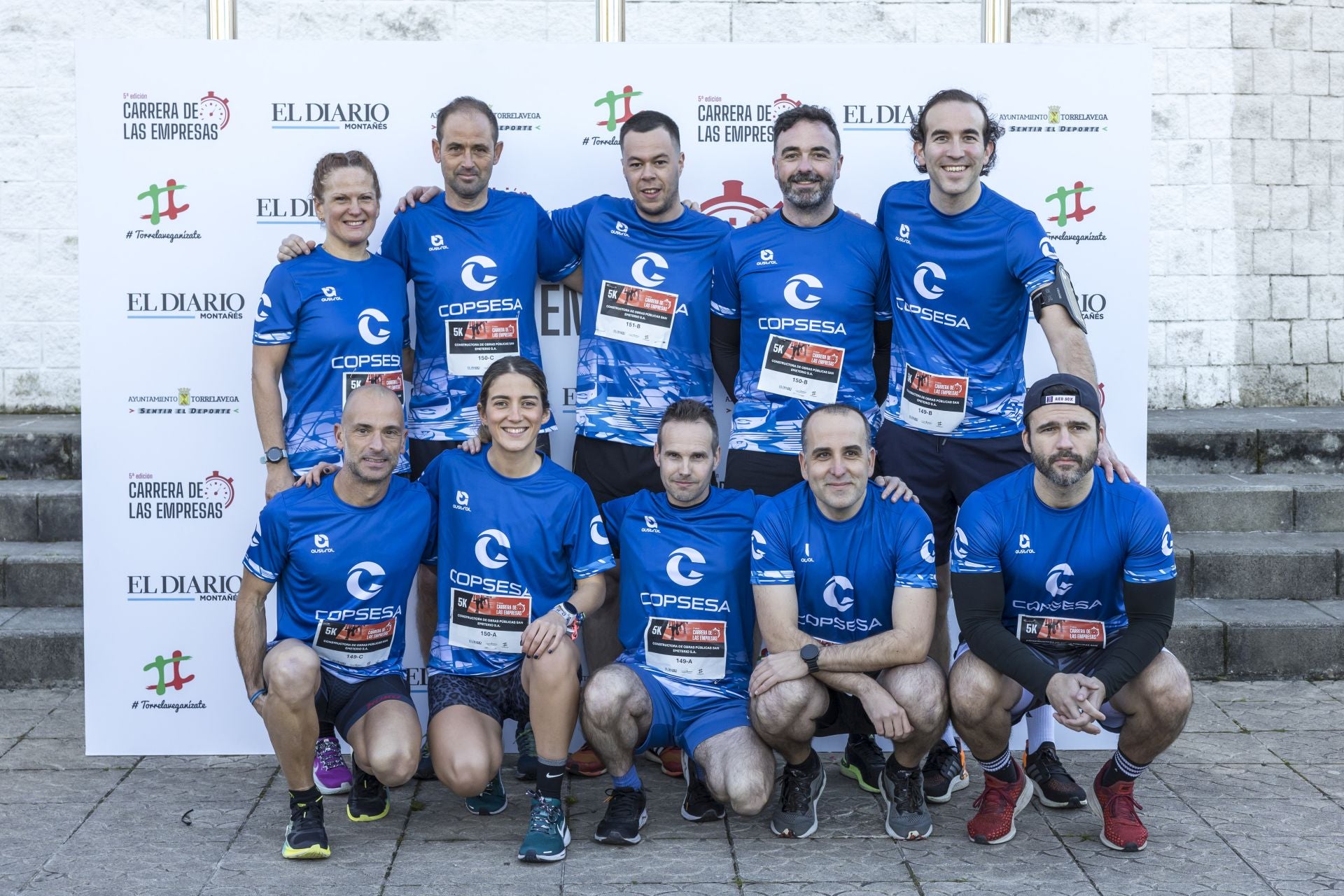 Rubén Revuelta Martínez, Fernando Garzo Bruned, Nacho Rodríguez Barquín, Marina Gutiérrez del Hoyo, Javier Sánchez Fernández, Javier Gutiérrez Saiz, José Manuel Coterillo Mínguez, Mario San Emeterio Gandiaga, Pablo Alonso Isa, Ángel Somavilla, Jesús Moreno y Óscar San Emeterio Diego, de Constructora de Obras Públicas San Emeterio.