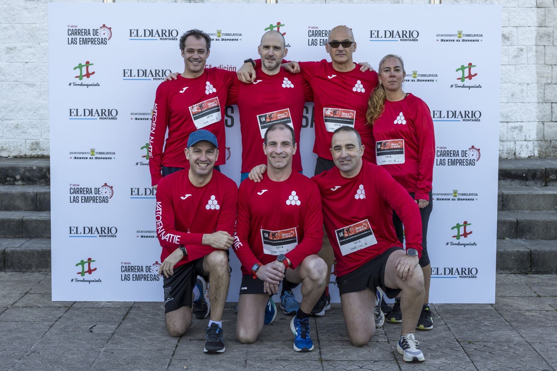 Equipo de Terminar de Elastrómeros de Cantabria: Iratxe Zurro Cibrian,Carlos Gómez Hernández, Eusebio Fomperosa Igareda, Regino Carrera Llanos, Juan Lainz Abaitua, Alfredo del Castillo Cobo, José Ramón Diez Pérez y Emilio Cossio Pereda.