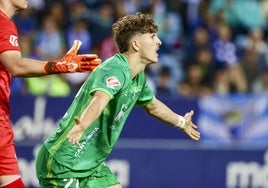 Pablo Rodríguez, durante un partido de esta temporada .