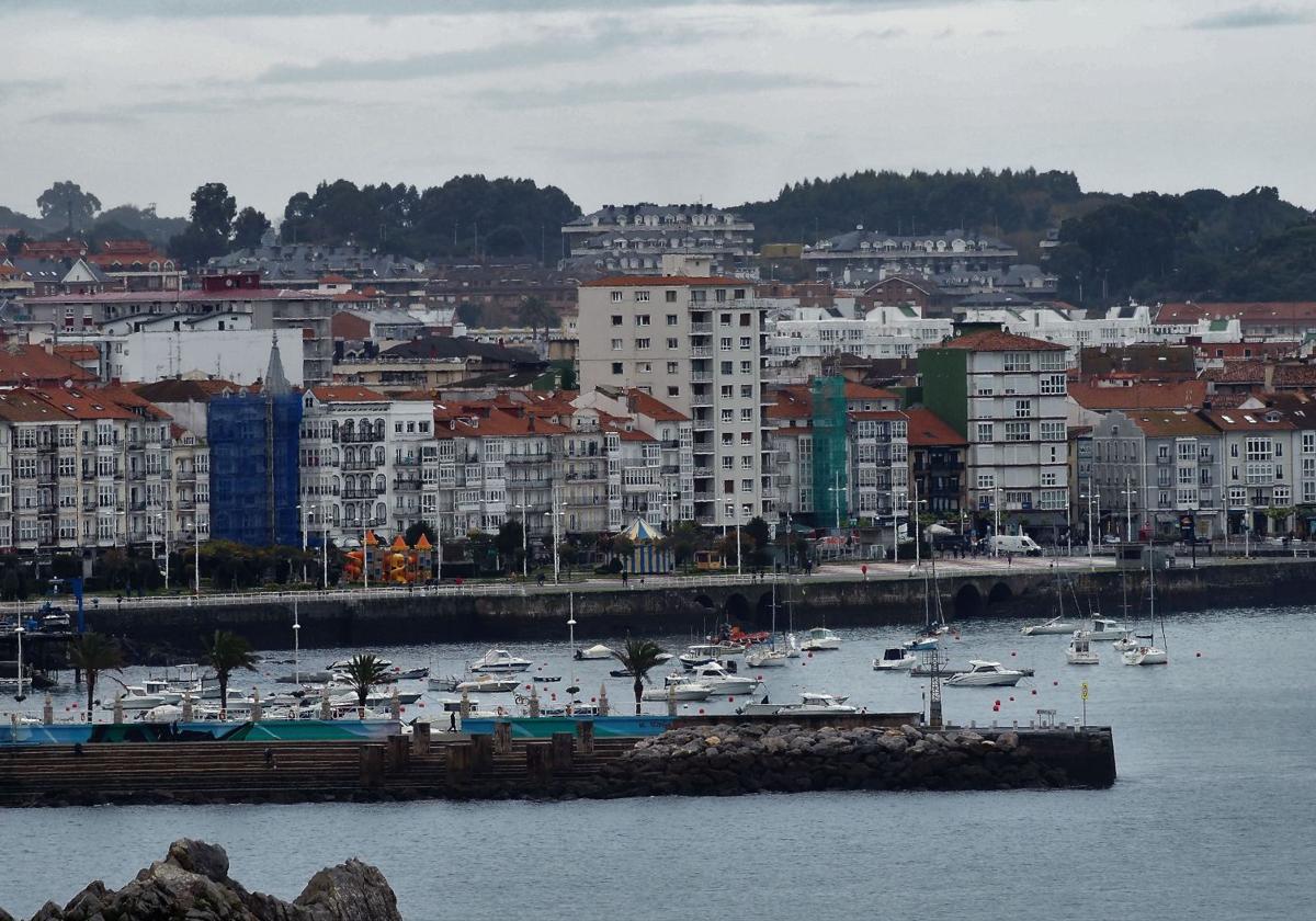 Vista general de Castro Urdiales.