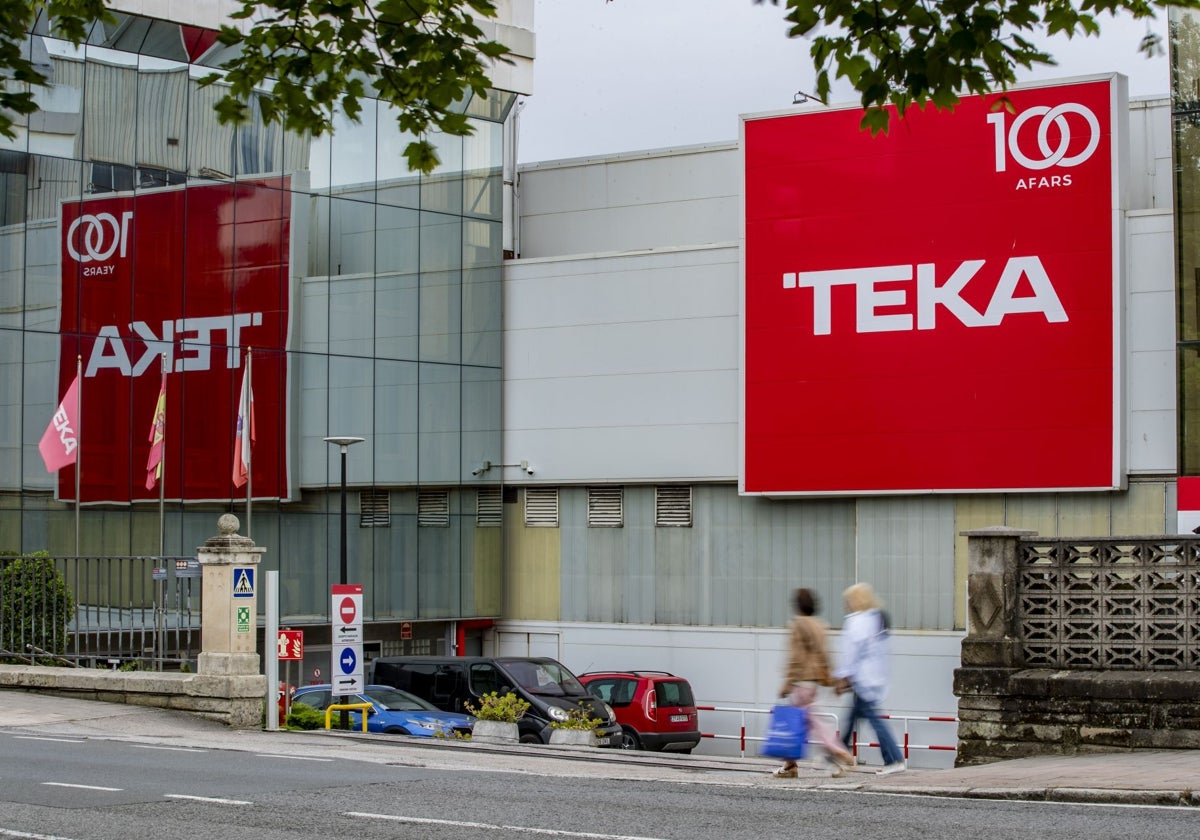 Fábrica de Teka en Santander, que pasará a manos de la china Midea.