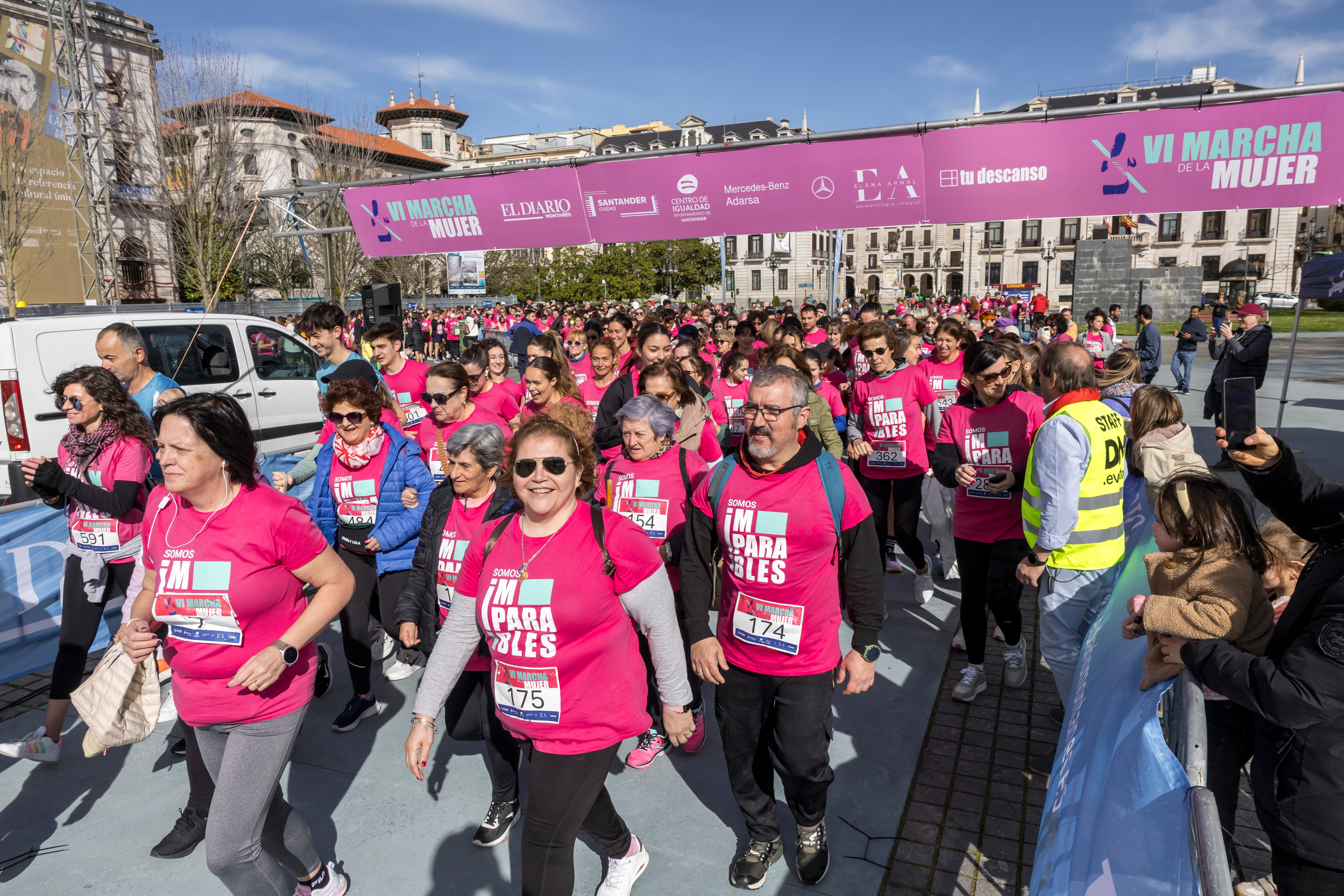 La carrera de la mujer de El Diario Montañés, en imágenes