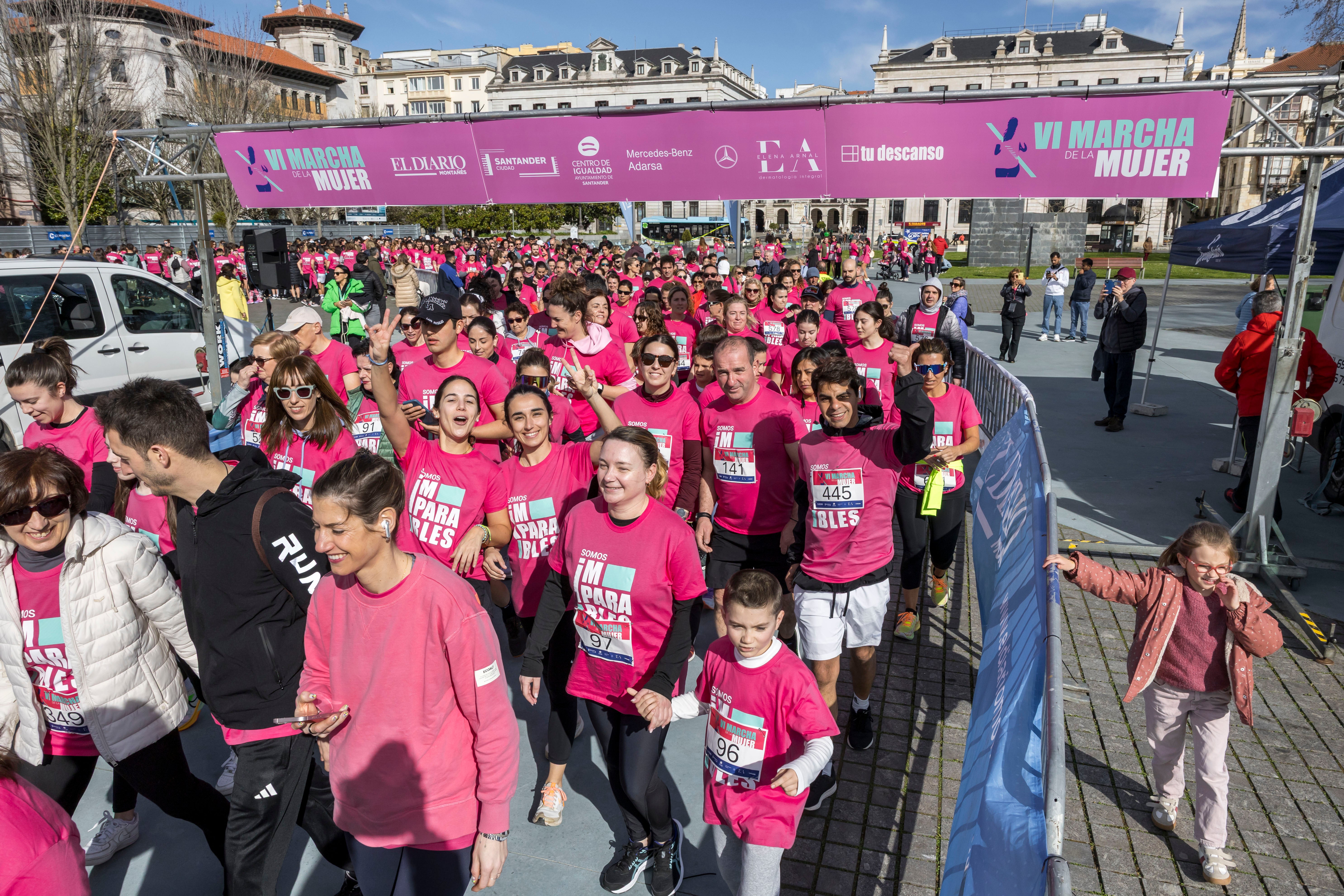 La carrera de la mujer de El Diario Montañés, en imágenes