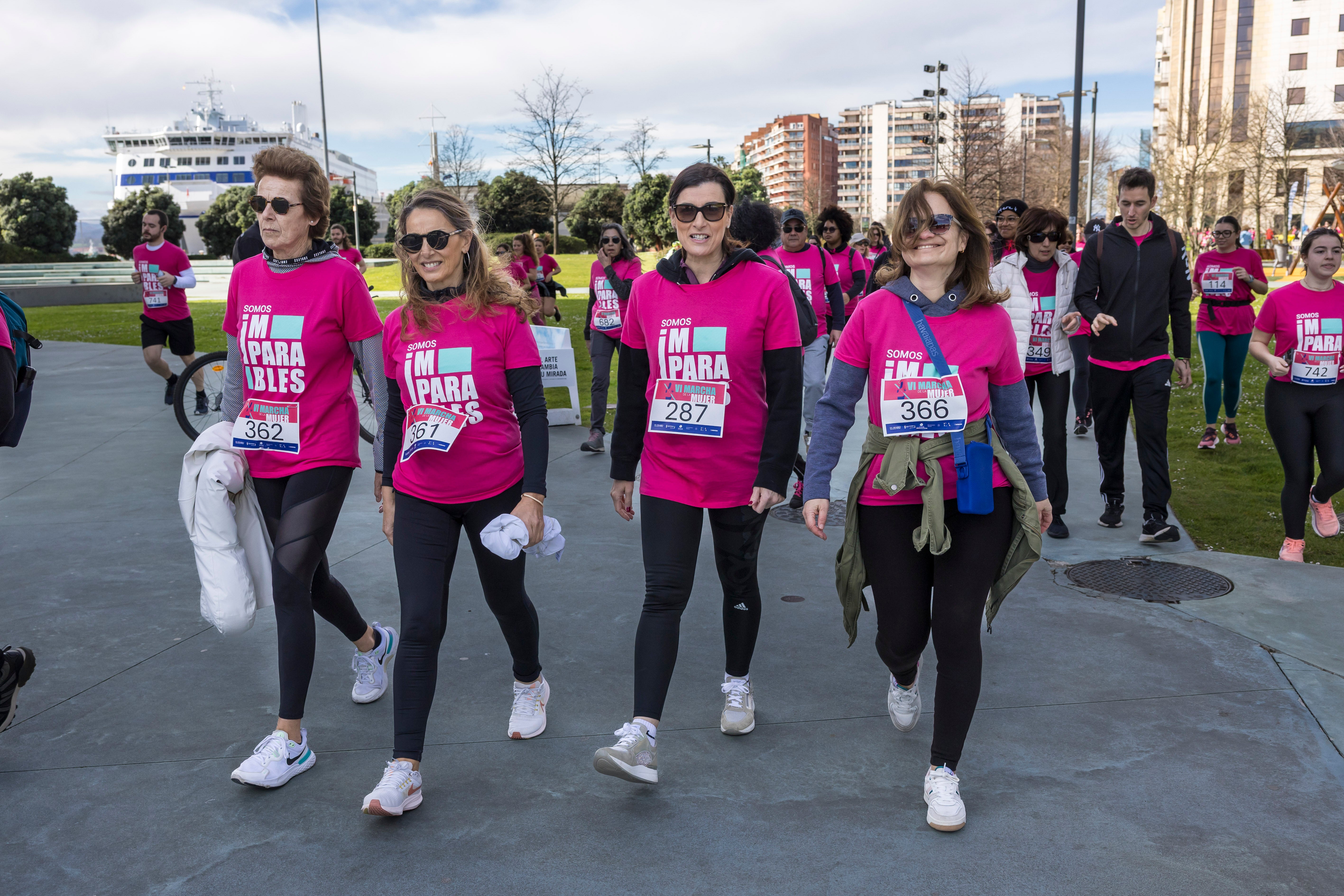 La carrera de la mujer de El Diario Montañés, en imágenes